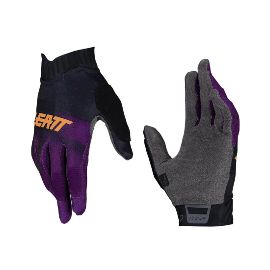 LEATT CYCLING GLOVES (WOMEN'S) MTB 1.0 GRIPR WOMEN GLOVE PURPLE COLOR PURPLE / BLACK SIZE L