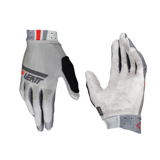LEATT CYCLING GLOVES MTB 2.0 X-FLOW GLOVE GRANITE COLOR GRAY SIZE M