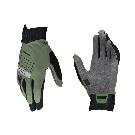 LEATT MTB 2.0 WINDBLOCK pirštinės, špinatų spalvos, žalios / juodos, M dydis