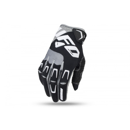 UFO gloves IRIDIUM CROSS / E-BIKE color black size M - UFO collection 2022