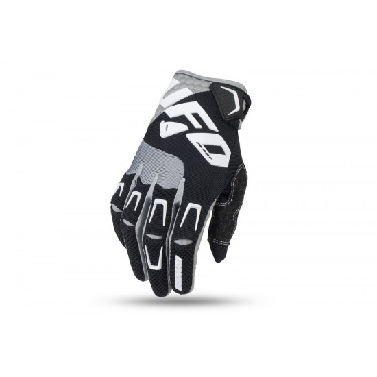 UFO gloves IRIDIUM CROSS / E-BIKE color black size S - UFO collection 2022