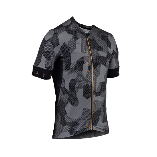 LEATT MTB ENDURANCE 5.0 JERSEY CAMO BLACK / YELLOW SIZE XL