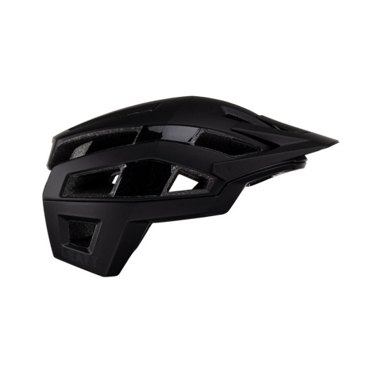 LEATT CYCLING HELMET MTB TRAIL 3.0 V23 HELMET STEALTH COLOR BLACK SIZE L (59-63 cm)