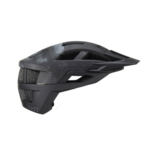 LEATT dviratininko šalmas MTB TRAIL 2.0 V23 šalmas „Stealth“, juodos spalvos, dydis L (59–63 cm)
