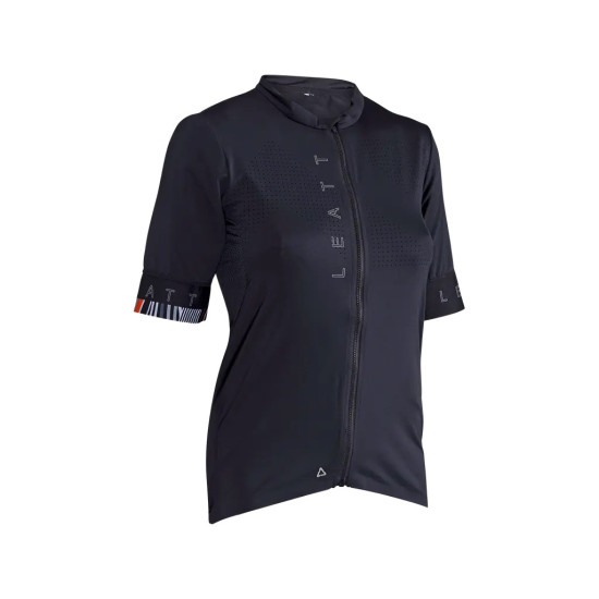LEATT CYCLING JERSEY (WOMEN'S) MTB ENDURANCE 5.0 WOMAN JERSEY BLACK SIZE S