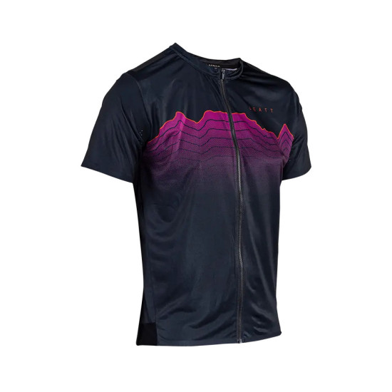 LEATT CYCLING JERSEY MTB TRAIL 3.0 JERSEY BLACK SIZE L