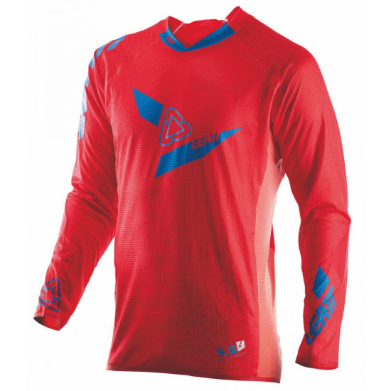 LEATT shirt CROSS model GPX 5.5 ULTRAWELD RED/BLUE color red/blue size L