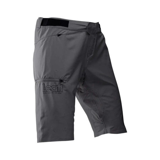LEATT MTB ENDURO 1.0 šortai, pilki, granito spalvos, XXL dydis