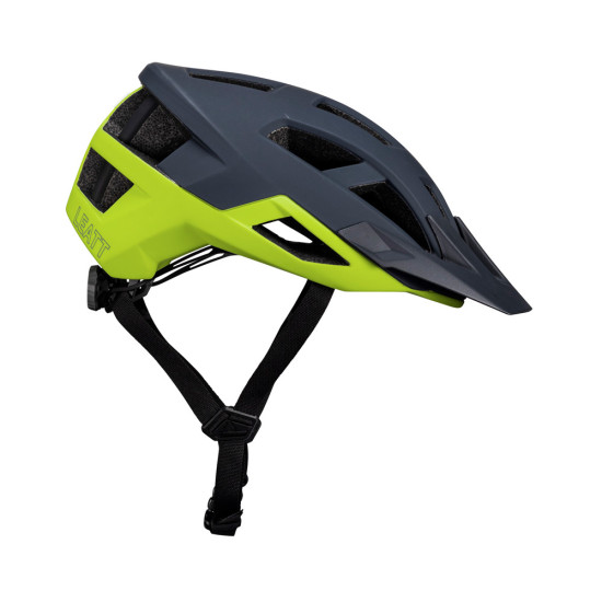 LEATT MTB TRAIL 2.0 V24 ACID CYCLING HELMET NAVY / FLUO YELLOW SIZE L (59-63 cm)