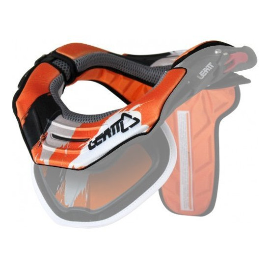 LEATT Padding Set with Stickers GPX ADV, 1,2,3/CLUB 1,2, Orange (Spare Parts)