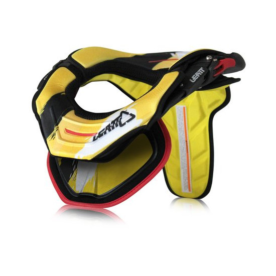 LEATT Padding Set with Stickers GPX ADV, 1,2,3/CLUB 1,2, Yellow (Spare Parts)