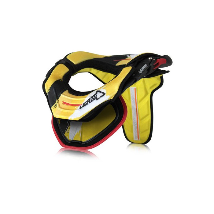 LEATT Padding Set with Stickers GPX ADV, 1,2,3/CLUB 1,2, Yellow (Spare Parts)