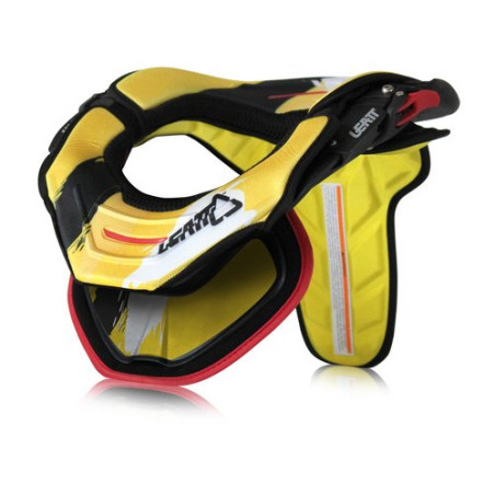 LEATT Padding Set with Stickers GPX ADV, 1,2,3/CLUB 1,2, Yellow (Spare Parts)