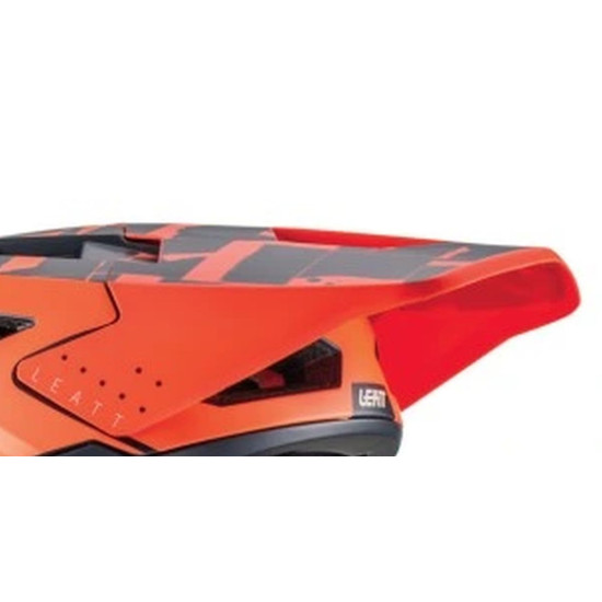 LEATT VISOR MTB 4.0 V22.1 CORAL CYCLING HELMET COLOR ORANGE / BLACK SIZE L / XL (SPARE PARTS)