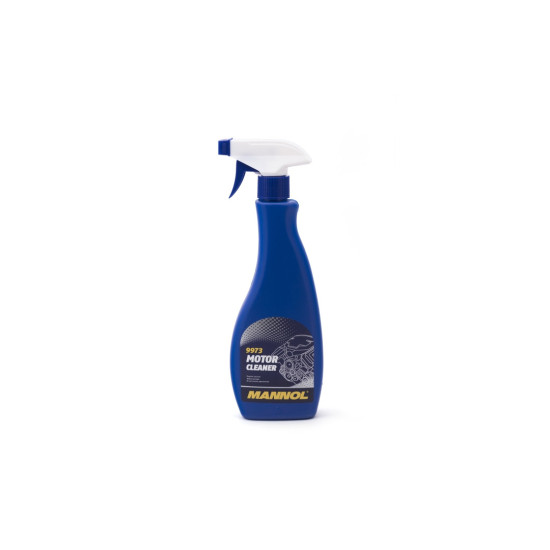 MANNOL MOTOR CLEANER 500ML - ENGINE CLEANER ATOMIZER (REMOVES OLD OIL DIRT) (9973) (12)