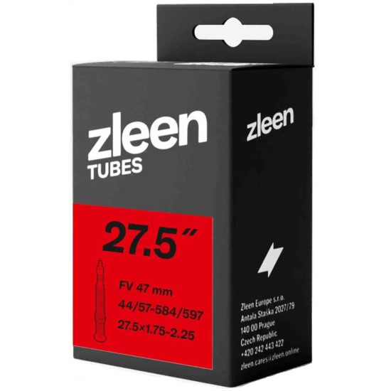 ZLEEN BICYCLE TUBES 27.5X1.75-2.25 CAR VALVE