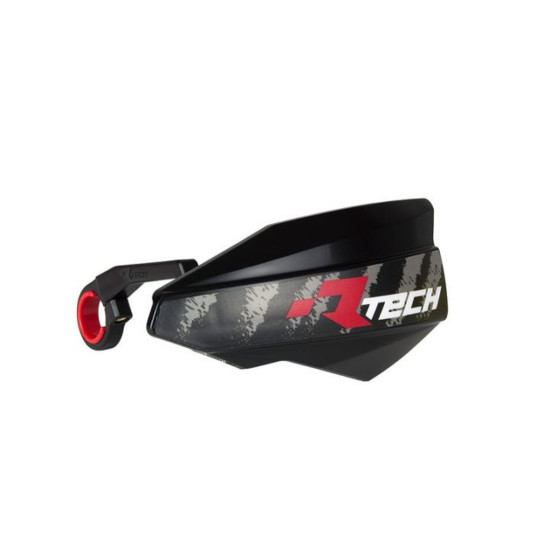 RACETECH (RTECH) VERTIGO DVIRAČIO RANKŲ APSAUGOS, JUODOS (SU LAIKIKLIAIS)