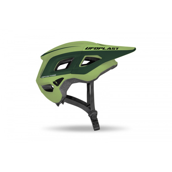UFO MTB / E-BIKE HELMET DEFCON-THREE COLOR GREEN / KHAKI SIZE L / XL (HE15003AL / XL) - COLLECTION 2025 / 2026