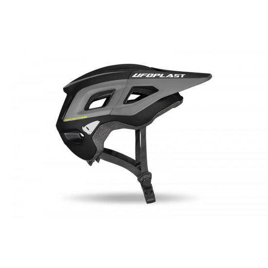 UFO MTB / ELEKTRINIO DVIRAČIO ŠALMAS DEFCON - TRIŲ SPALVŲ JUODA / PILKA DYDIS L / XL (HE15003EL / XL) - KOLEKCIJA 2025 /