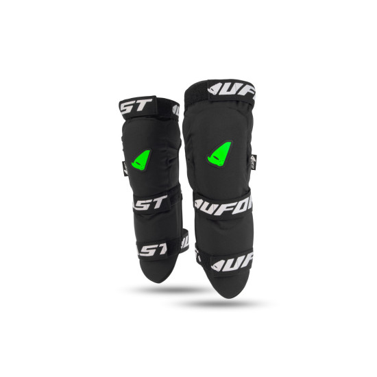 UFO KELIO APSAUGOS DVIRAČIAMS, MTB / EL. DVIRAČIAMS, ŠAKALO SPALVA, JUODA, DYDIS L / XL