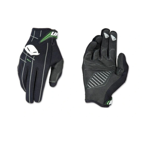 UFO gloves CROSS NEOPREN autumn and winter NINJA color black size L -
