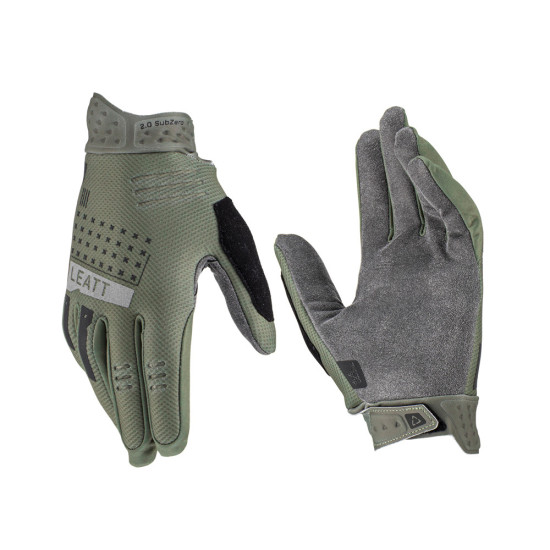 LEATT MTB 2.0 SUBZERO (WINTER) GLOVE PINE COLOR GREEN SIZE XL