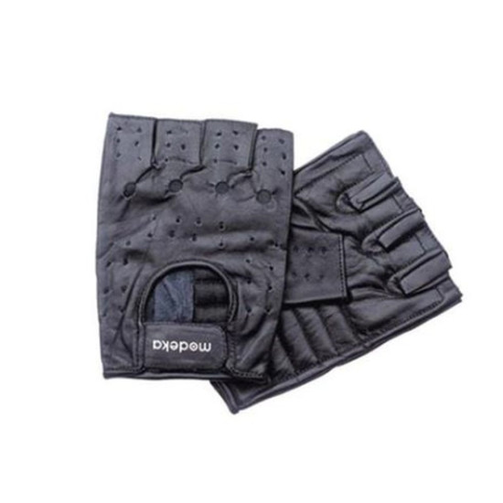 MODEKA HIGHWAY FINGERLESS GLOVES BLACK SIZE XXL