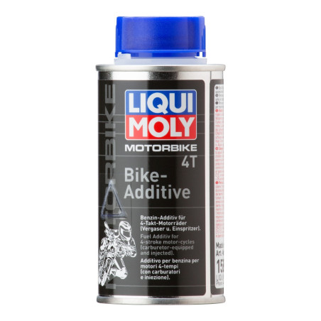 LIQUI MOLY BIKE FUEL ADDITIVE 4T 0.125L - REFINES FUEL AND CLEANS THE FUEL SYSTEM (6)