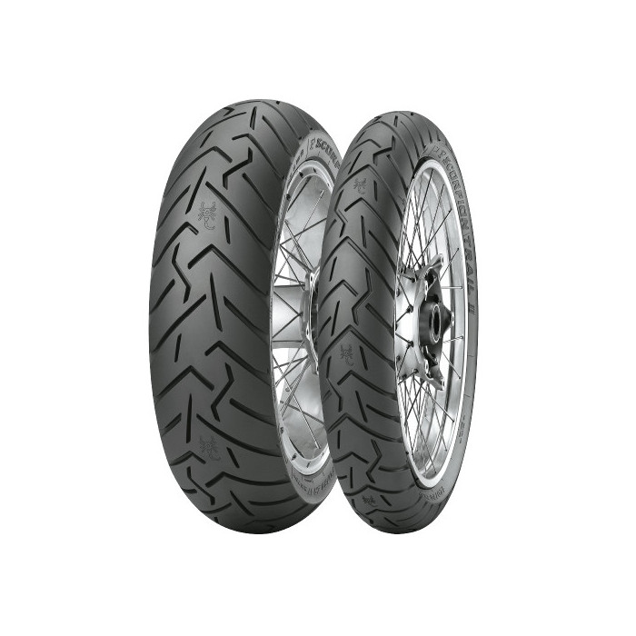 PIRELLI TIRE 140 / 80R17 SCORPION TRAIL II 69V TL M / C REAR DOT 41 / 2019
