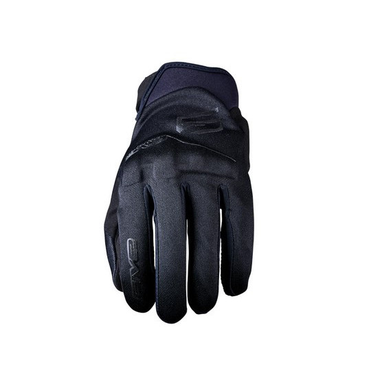 FIVE GLOVES GLOBE EVO WOMAN TEXTILE GLOVES, BLACK, SIZE 7 (XS)
