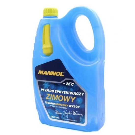 MANNOL WINTER WINDSCREEN WASHER FLUID UP TO -22 DEGREES 4L (ETHYL) (MN7000)