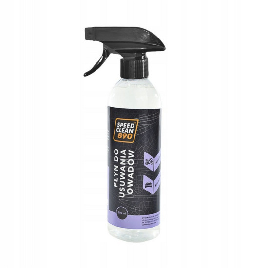 SPEEDCLEAN 890 INSECT REMOVAL FLUID FOR MOTORCYCLES AND CARS CAPACITY 500ML