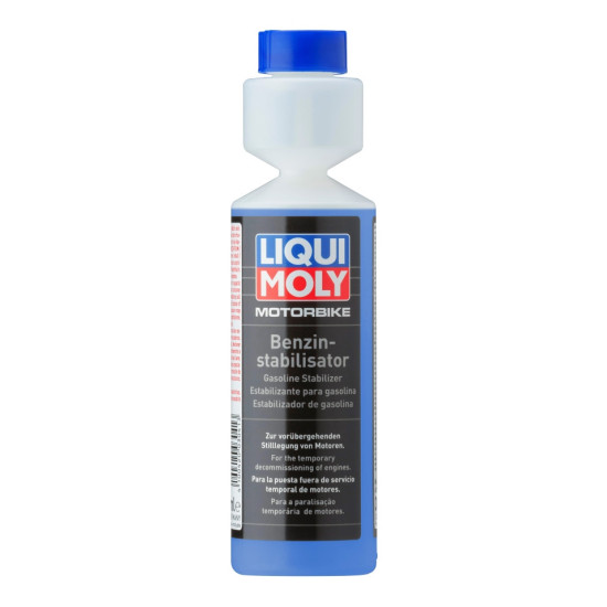 LIQUI MOLY MOTOCIKLŲ BENZINO STABILIZATORIUS 0,25 L (6)