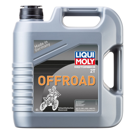 LIQUI MOLY MOTORBIKE ENGINE OIL 2T SEMI-SYNTHETIC OFFROAD 4L (4)