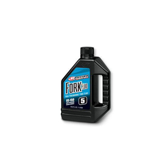 MAXIMA RACING OILS RACING FORK FLUID 85/150, 5WT. 1 LITER (12 oz) (AKC)