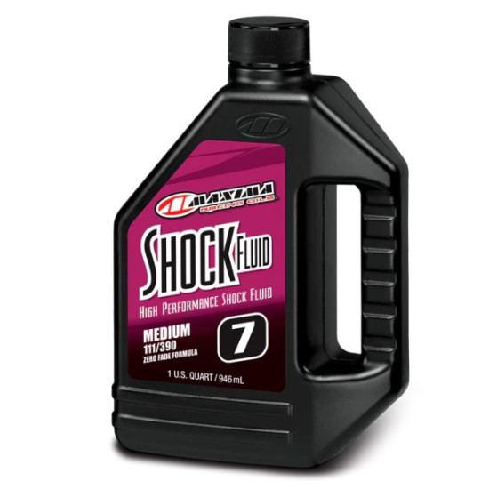 „MAXIMA RACING OILS“ lenktyninių amortizatorių skystis, vidutinio tankio, 111 / 390, 7WT, 946 ml (1 litras) (12) (AKC)
