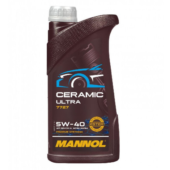 MANNOL CAR ENGINE OIL 5W40 CERAMIC ULTRA 1L