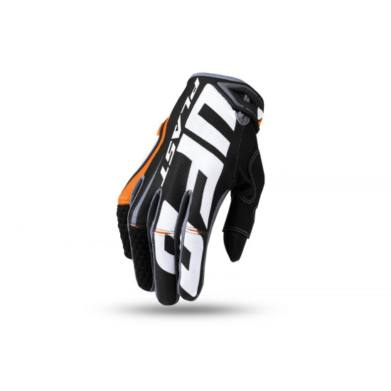 UFO 2022/10 gloves BLAZE CROSS / E-BIKE color black orange size S - UFO collection 2023