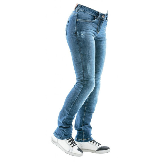 MODEKA WOMEN'S MOTORCYCLE JEANS CITY NOMAD KAREN IRON SIZE XXL (2XL)