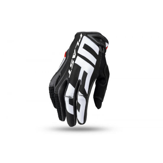 UFO 2022/10 gloves BLAZE CROSS / E-BIKE color black gray size L - UFO collection 2023