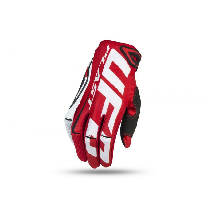 UFO 2022/10 gloves BLAZE CROSS / E-BIKE color red size M - UFO collection 2023