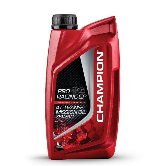CHAMPION PRORACING GP 4T TRANSMISSION OIL 75W90 1L SEMI-SYNTHETIC (AKC)