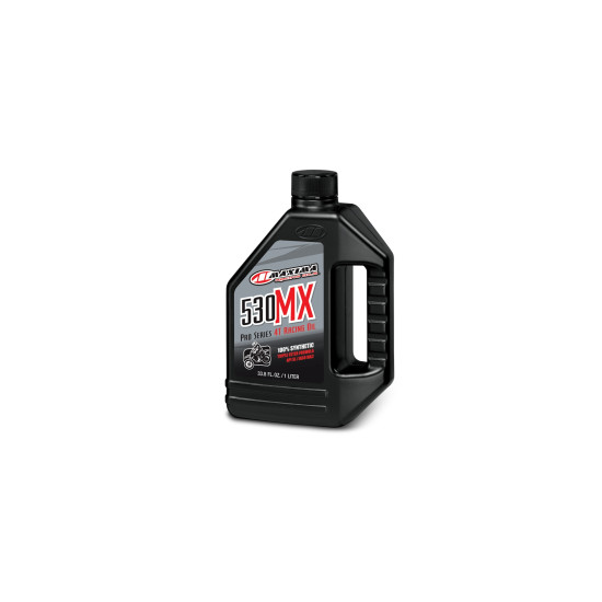 MAXIMA RACING OILS ENGINE OIL 530MX 100% SYNTHETIC 4T RACING ENGINE OIL - MX / OFFROAD / ENDURO 1 LITER (12) (AKC)