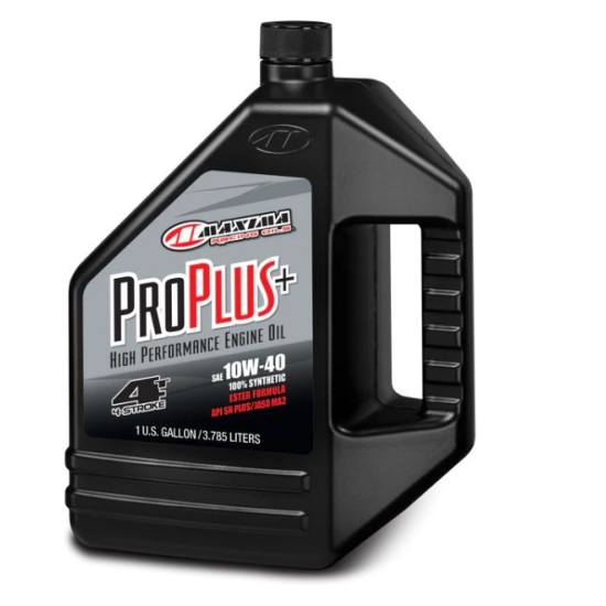 MAXIMA RACING OILS PRO PLUS+ MOTOR OIL 10W40 SYNTHETIC 3.785 LITERS (4) (AKC)