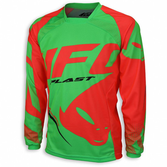 UFO T-shirt SEQUENCE MADE IN ITALY color green/red size M