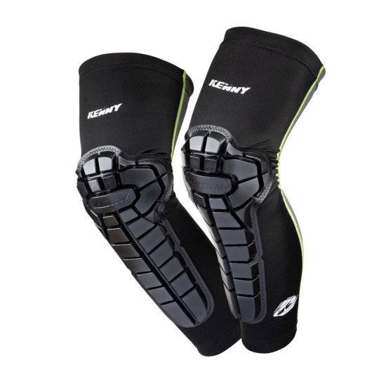 KENNY RACING KNEE PADS MTB CYCLING KNEE PROTECTORS MODEL CONTACT COLOUR BLACK SIZE L