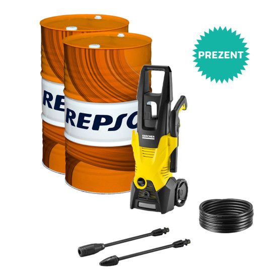 PROMOTION REPSOL 4T SMARTER SYNTHETIC ENGINE OIL 10W40 60L DRUM, MA2 SYNTHETIC + KARCHER K3 PRESSURE WASHER