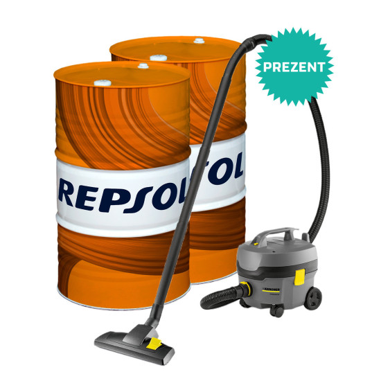 AKCIJA REPSOL 4T SMARTER SINTETINIS VARIKLIO ALYVA 10W40 BŪGNAS 60L, MA2 SINTETINIS + KARCHER T 7/1 CLASSIC DULKIŲ SIURB