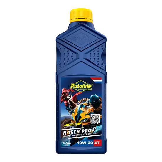 PUTOLINE ENGINE OIL 4T 100% SYNTHETIC N-TECH® PRO R+ 10W30 1L (AKC)