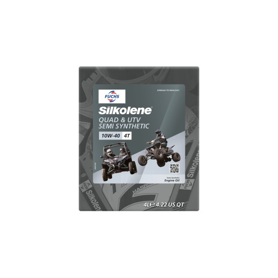 SILKOLENE FUCHS ENGINE OIL QUAD UTV 4T 10W40 4L (CUB)